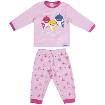 textil Børn Pyjamas / Natskjorte Baby Shark 2200006326 Pink