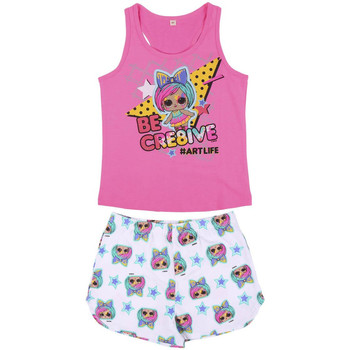 textil Pige Pyjamas / Natskjorte Lol 2200007306 Pink