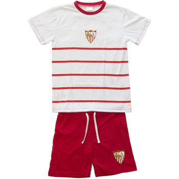 textil Børn Pyjamas / Natskjorte Sevilla Futbol Club 69253 Hvid