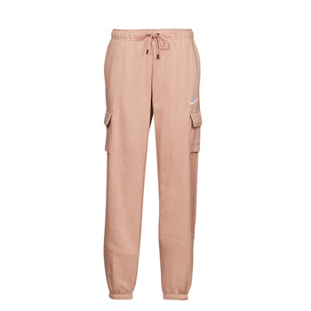 textil Dame Træningsbukser Nike Mid-Rise Cargo Pants Pink / Whisper / Hvid