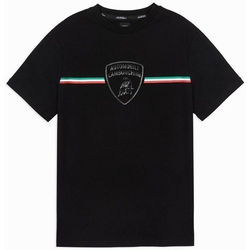 textil Herre T-shirts & poloer Lamborghini MAGLIETTE Sort