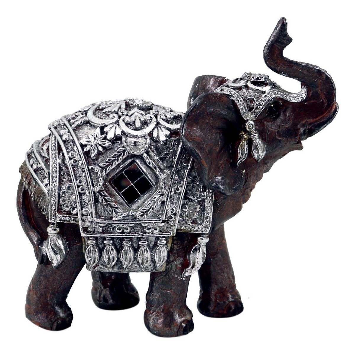 Indretning Små statuer og figurer Signes Grimalt Elefantfigur Sort