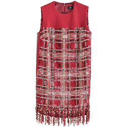 textil Dame Korte kjoler Elisabetta Franchi  Rød