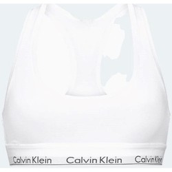 textil Dame Sports-BH Calvin Klein Jeans 0000F3785E BRALETTE Hvid