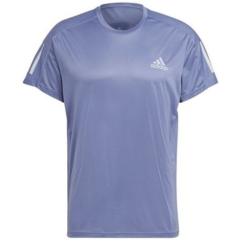 textil Herre T-shirts m. korte ærmer adidas Originals Own The Run Tee Violet