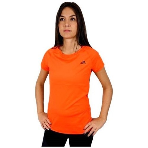 textil Dame T-shirts m. korte ærmer adidas Originals Spo Core Tee Orange