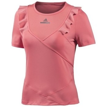textil Dame T-shirts m. korte ærmer adidas Originals Stella Mccartney Pink