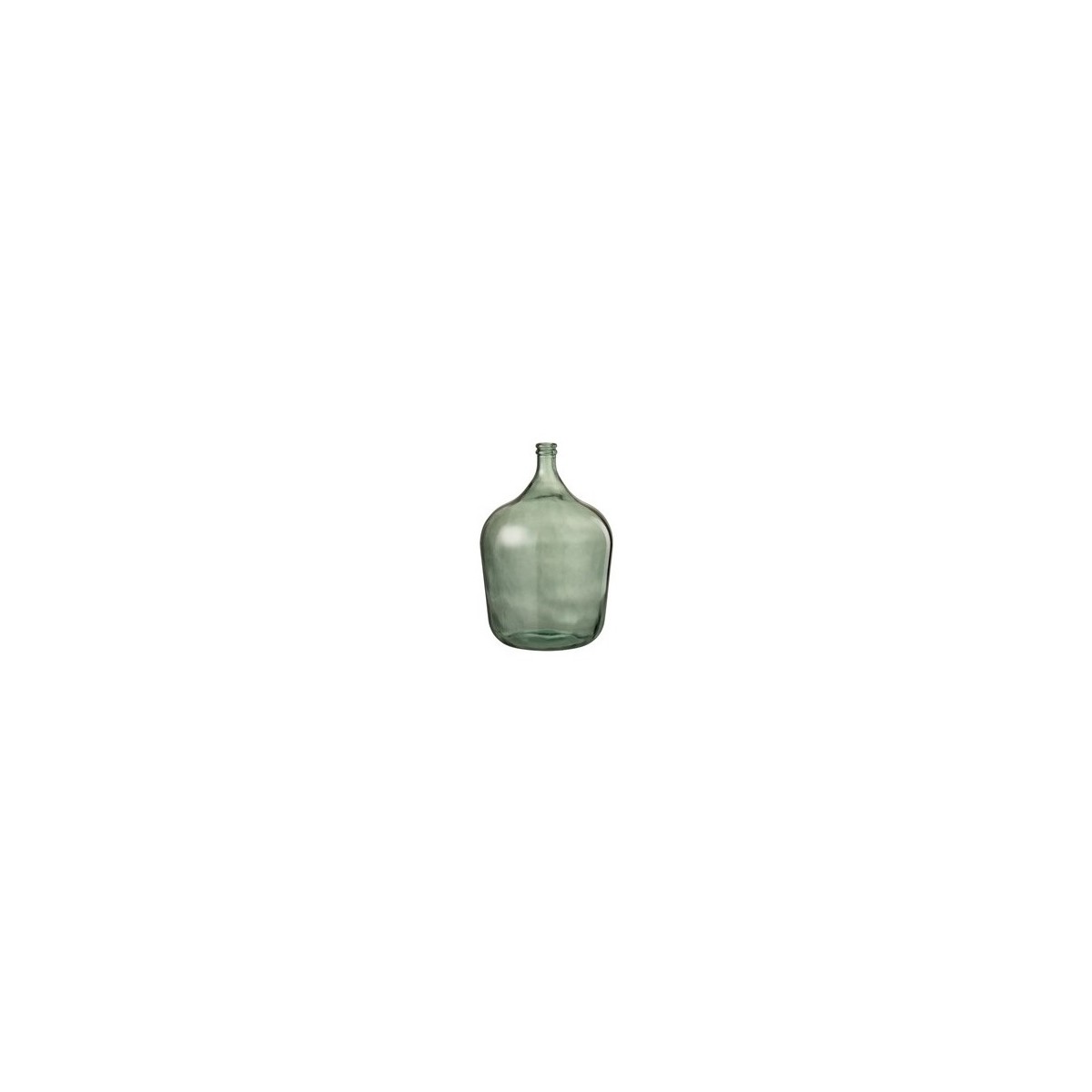 Indretning Vaser / potteskjulere J-line VASE CARAFE VERRE VERT L (35.5x35.5x56cm) Grøn