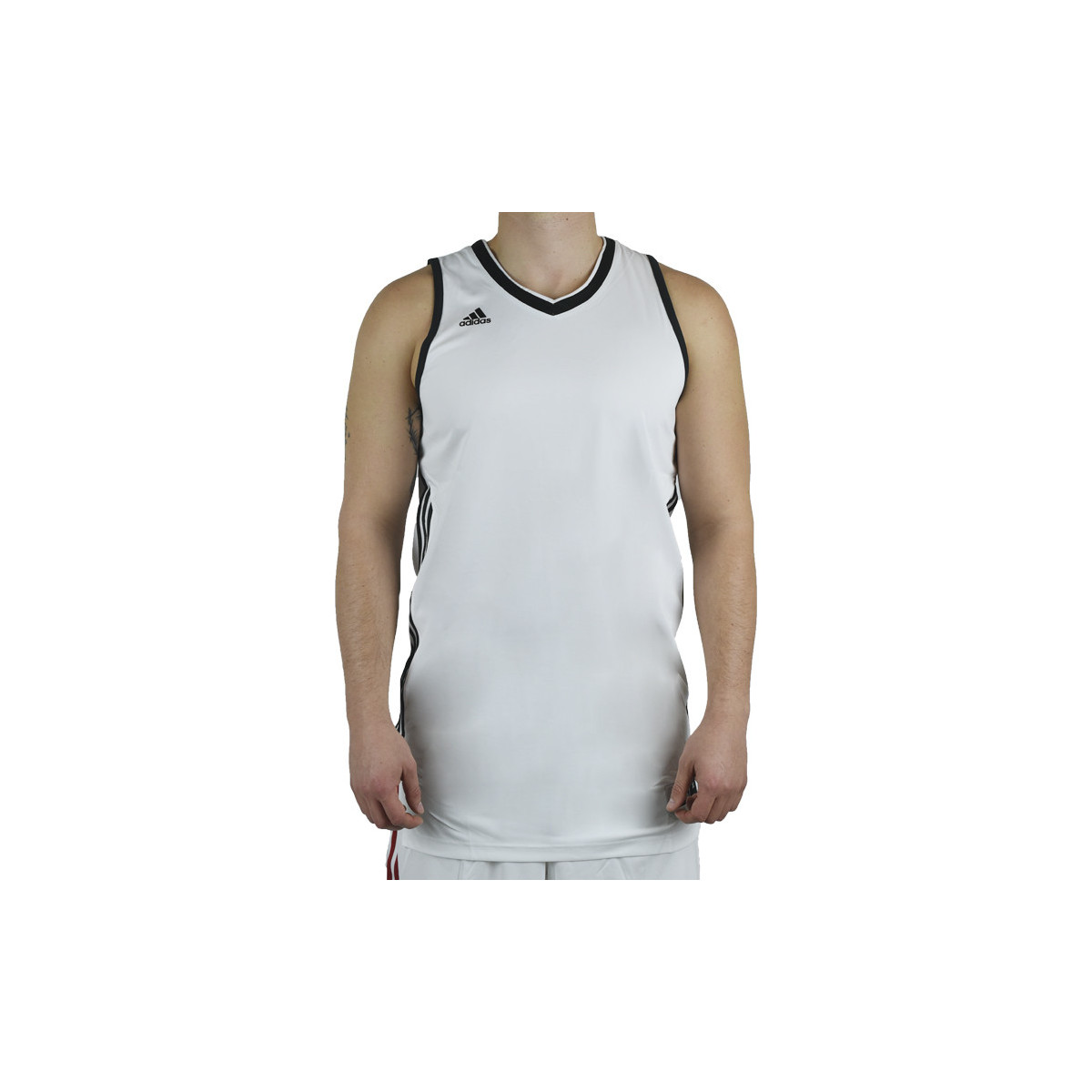 textil Herre T-shirts m. korte ærmer adidas Originals adidas E Kit JSY 3.0 Hvid