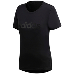 textil Dame T-shirts m. korte ærmer adidas Originals adidas Design 2 Move Logo Tee Sort