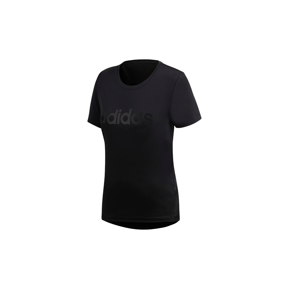 textil Dame T-shirts m. korte ærmer adidas Originals adidas Design 2 Move Logo Tee Sort