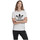 textil Dame T-shirts m. korte ærmer adidas Originals adidas Trefoil Tee Hvid