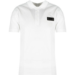 textil Herre Polo-t-shirts m. korte ærmer Les Hommes  Hvid