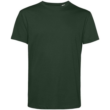 textil Herre Langærmede T-shirts B&c BA212 Grøn