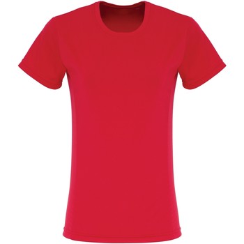 textil Dame Langærmede T-shirts Tridri TR024 Rød