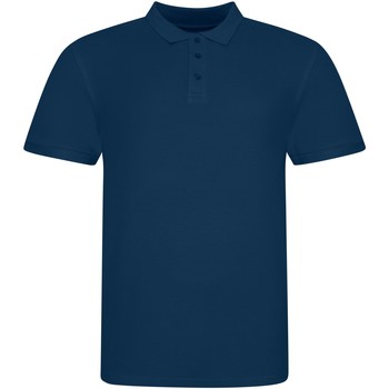textil Polo-t-shirts m. korte ærmer Awdis JP100 Blå