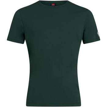 textil Herre Langærmede T-shirts Canterbury CN226 Grøn