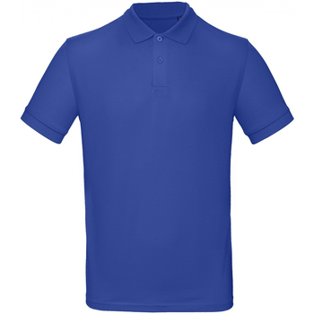 textil Herre Polo-t-shirts m. korte ærmer B And C PM430 Blå