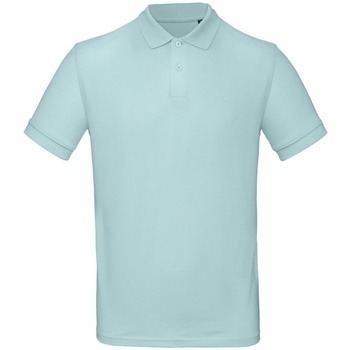 textil Herre Polo-t-shirts m. korte ærmer B And C PM430 Blå
