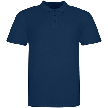 textil Herre Polo-t-shirts m. korte ærmer Awdis JP100 Blå