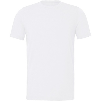 textil Langærmede T-shirts Bella + Canvas CV011 Hvid