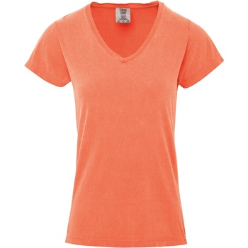 textil Dame Langærmede T-shirts Comfort Colors CO011 Flerfarvet