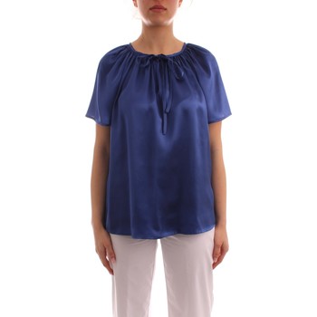 textil Dame Skjorter / Skjortebluser Manila Grace C026SU Blå