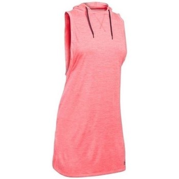 textil Dame T-shirts m. korte ærmer Under Armour Koszulka Damska Tech Hooded Tunik Twist Różowy Pink