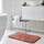 Indretning Tæppe til badeværelset Today Tapis de Bain Teufte 80/50 Polyester TODAY Essential Terracotta Terrakotta