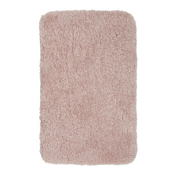 Indretning Tæppe til badeværelset Today Tapis de Bain Teufte 80/50 Polyester TODAY Essential Rose Des Sa Pink / Des / Sand