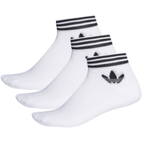 Undertøj Sportsstrømper adidas Originals adidas Trefoil Ankle Socks 3 Pairs Hvid