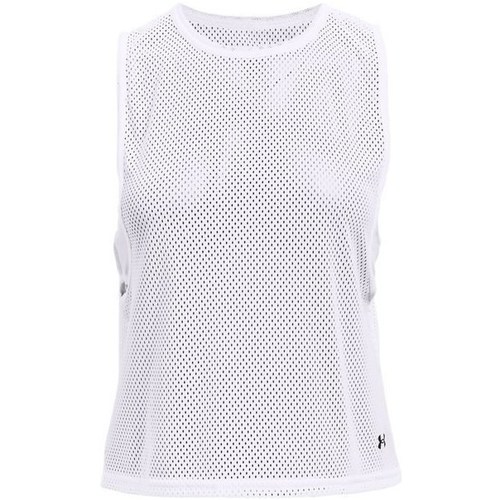 textil Dame T-shirts m. korte ærmer Under Armour Muscle Msh Tank Hvid