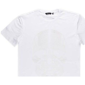 textil Herre T-shirts m. korte ærmer Antony Morato MMKS019951000 Hvid