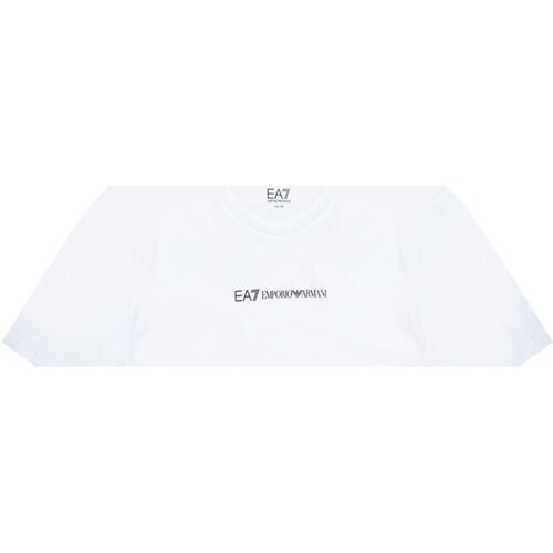 textil Dame T-shirts & poloer Emporio Armani EA7 6KTT01 TJAQZ Hvid
