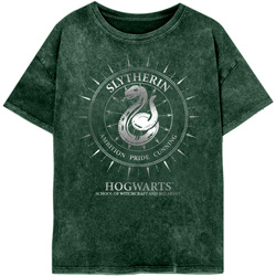 textil Dame T-shirts m. korte ærmer Harry Potter  Grøn