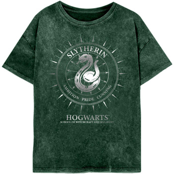 textil Dame Langærmede T-shirts Harry Potter  Grøn