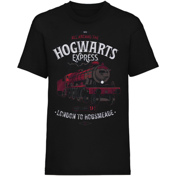 textil Langærmede T-shirts Harry Potter  Sort