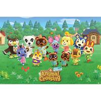 Indretning Skilte og plakater Animal Crossing TA7668 Flerfarvet