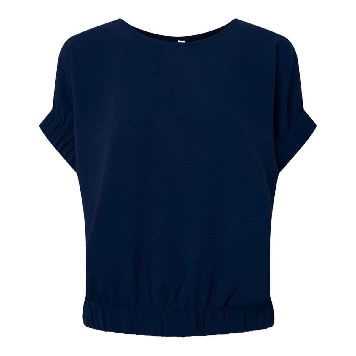 textil Dame T-shirts m. korte ærmer Pepe jeans  Blå