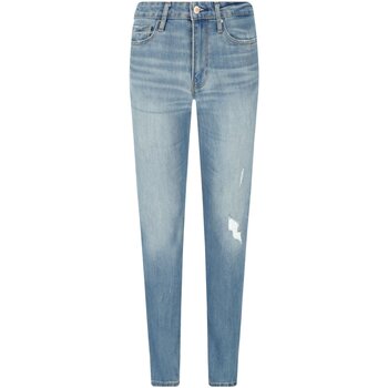 textil Dame Smalle jeans Guess W01A35 D3Y42 Blå