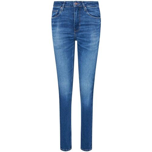 textil Dame Smalle jeans Guess W1RA26 D4AO3 Blå