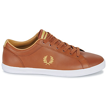 Fred Perry BASELINE LEATHER Brun