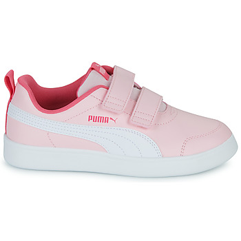 Puma Courtflex v2 V PS Pink / Hvid