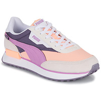Sko Dame Lave sneakers Puma FUTURE RIDER PLAY ON Beige / Violet