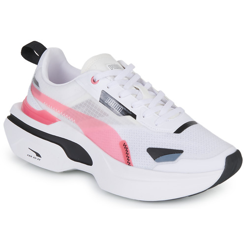 Sko Dame Lave sneakers Puma Kosmo Rider Wns Hvid / Pink