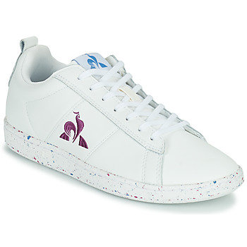 Sko Dame Lave sneakers Le Coq Sportif COURTCLASSIC W SPORT Hvid / Violet