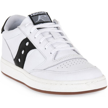 Sko Herre Sneakers Saucony 5 JAZZ COURT WHITE BLACK Hvid