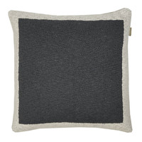 Indretning Puder Malagoon Solid knitted poster cushion black Sort