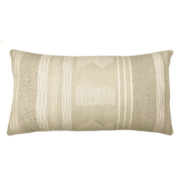 Indretning Puder Malagoon Craft offwhite cushion rectangle (NEW) Hvid