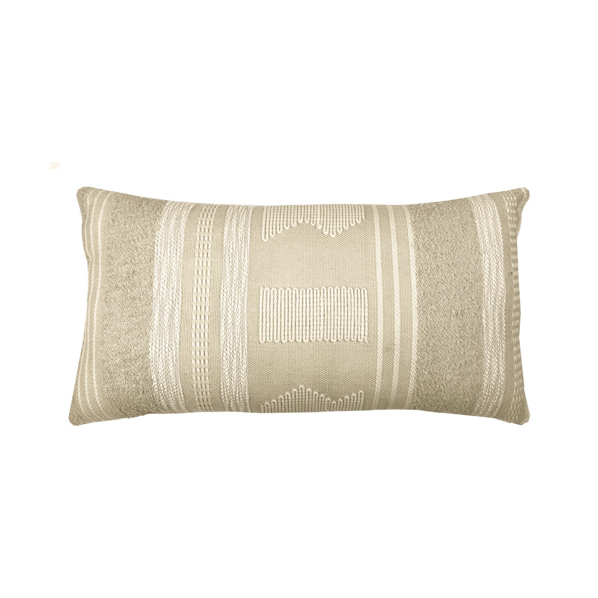 Indretning Puder Malagoon Craft offwhite cushion rectangle (NEW) Hvid